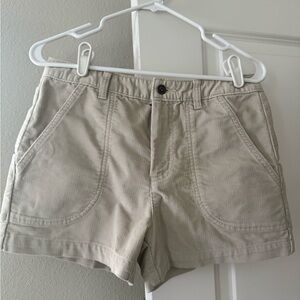 Patagonia Tan Corduroy Shorts